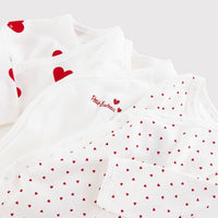 3 pk ls cross bodysuits