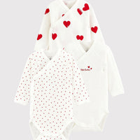 3 pk ls cross bodysuits