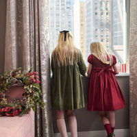 victoria taffeta dress