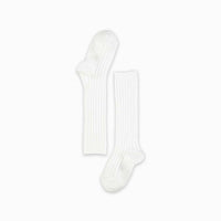 ribbed knee socks C