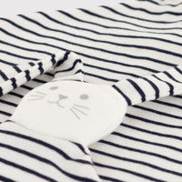baby stripe blanket