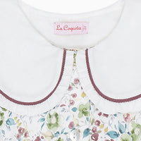 baby green floral calista set
