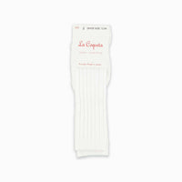 ribbed knee socks C