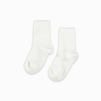 ribbed short socks C