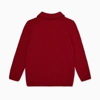 boys burgundy brio jumper