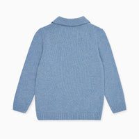 boys dusty blue brio jumper