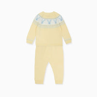 calli bunny knit set