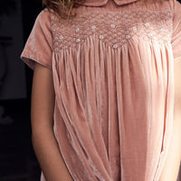 bb carlota smocked dress