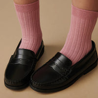 ribbed short socks