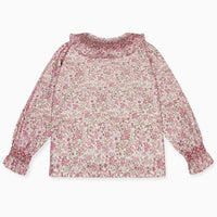emanuella smocked shirt