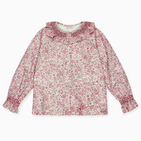 emanuella smocked shirt