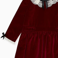 eva velvet dress