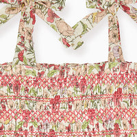 evelia smock dress