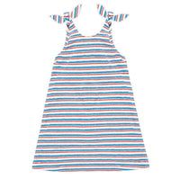 stripe terry dress