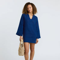 linen tunic dress