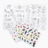 botanist coloring sticker book