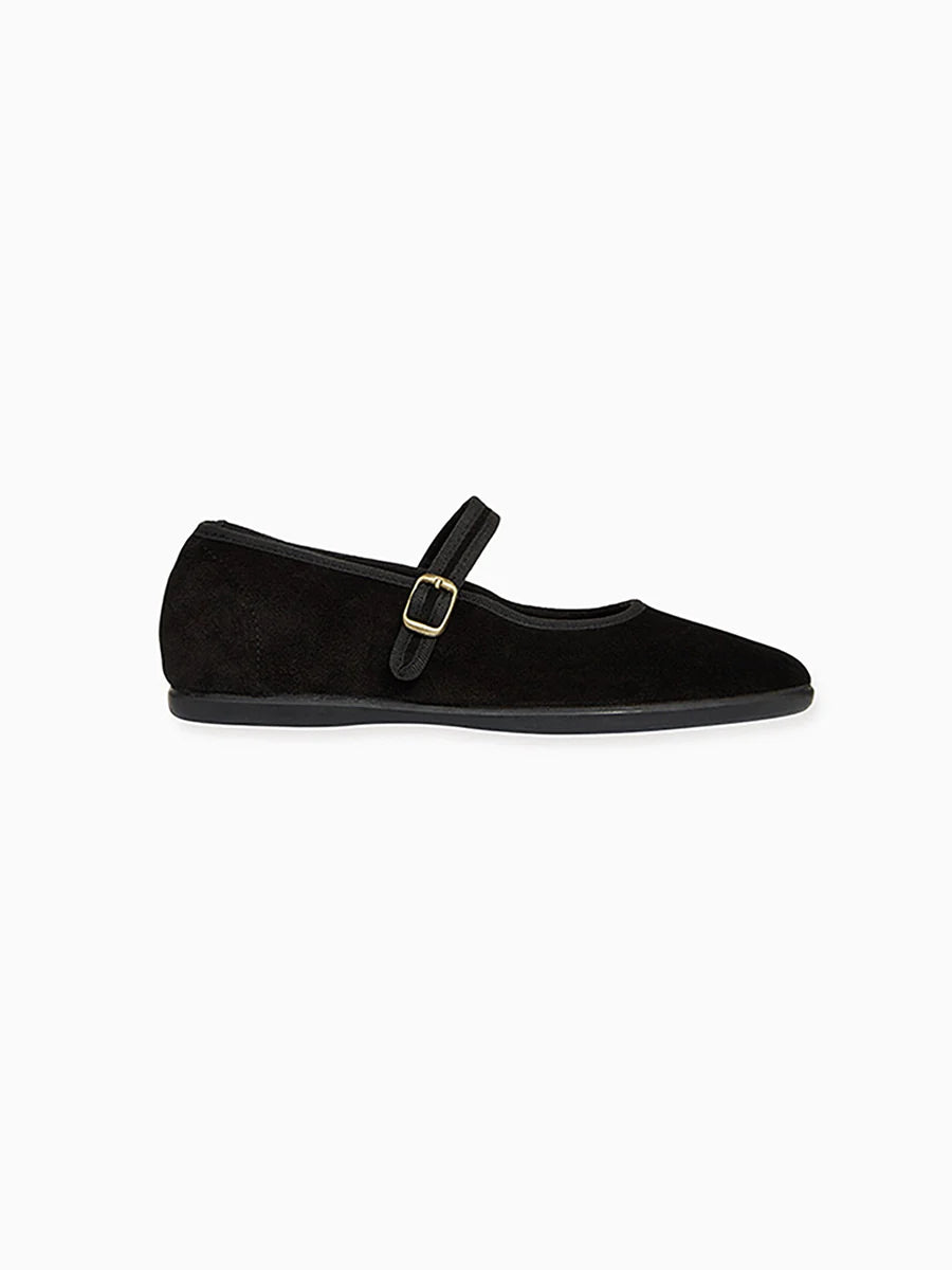 suede mary janes