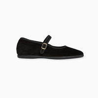 suede mary janes