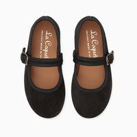 suede mary janes
