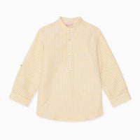 jazmin linen mix shirt