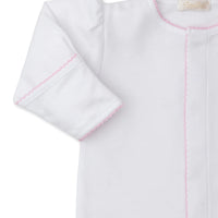 cottontail footie with embroidery