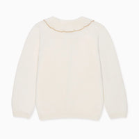 luana merino girls cardigan