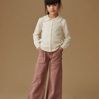 luana merino girls cardigan