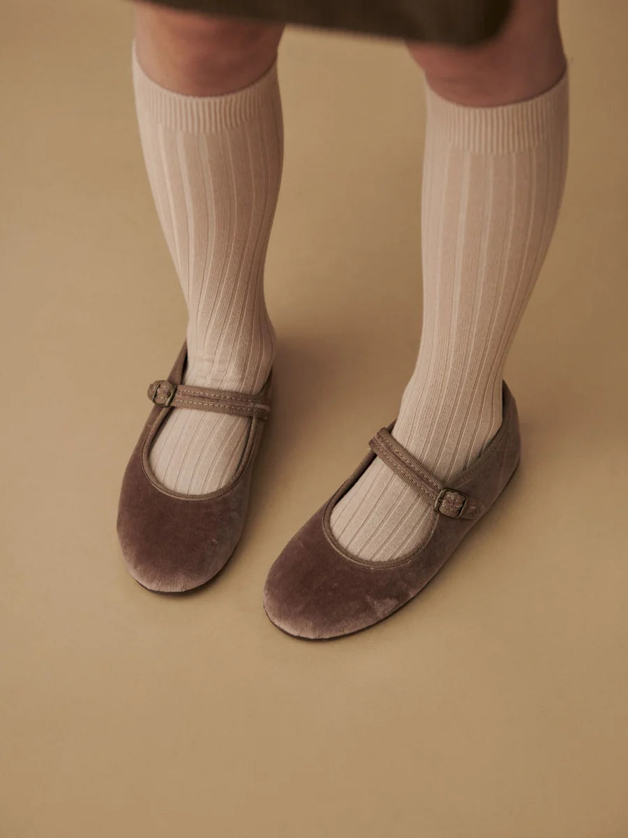 velvet mary janes