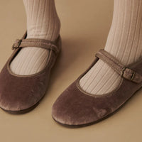 velvet mary janes