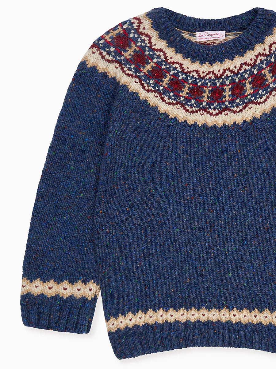 merino fair isle jumper