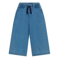 denim wide leg pant