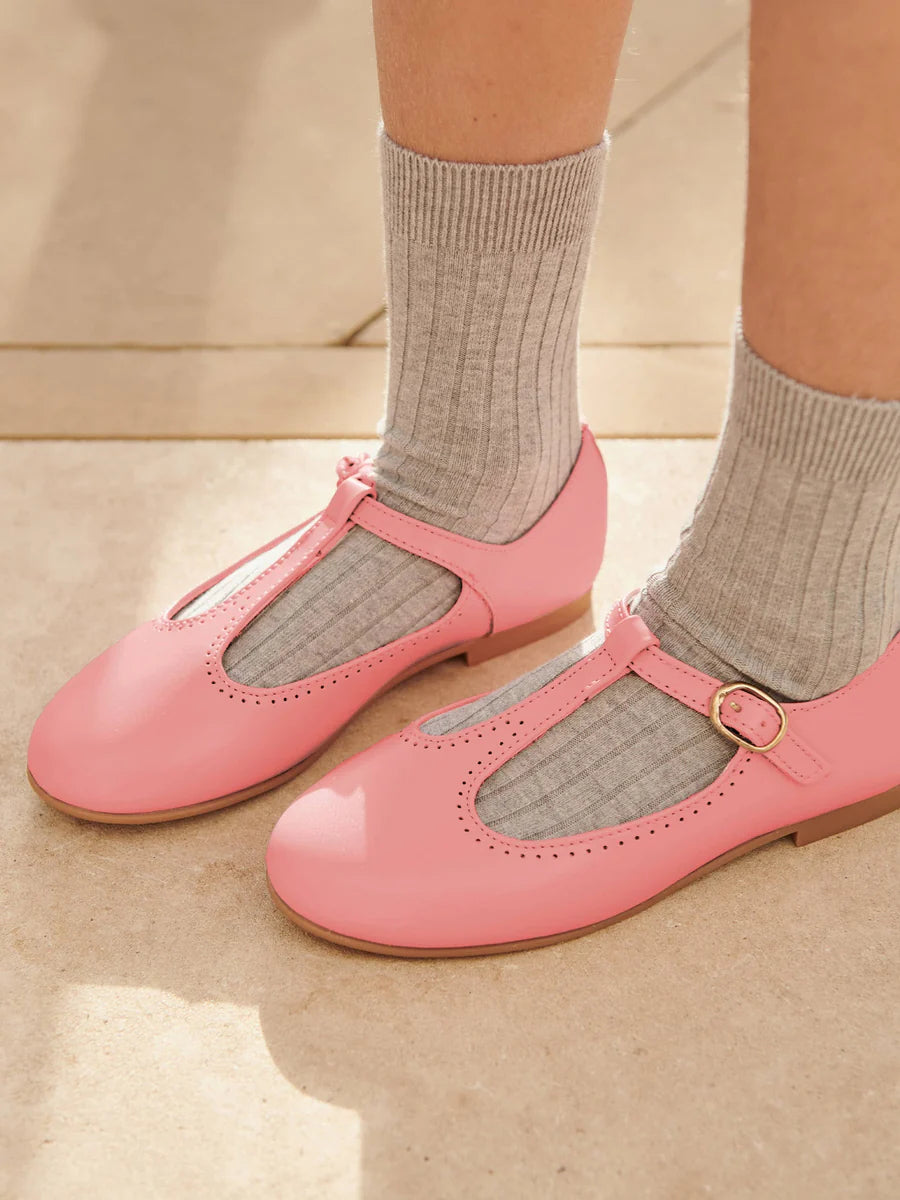ribbed short socks