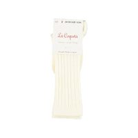 ribbed knee socks C