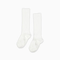 bb ribbed knee high socks