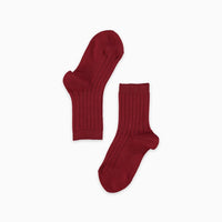 ribbed short socks