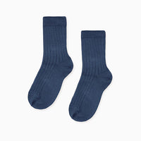 ribbed short socks
