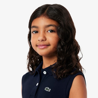 sleeveless polo dress