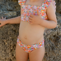 smocked bikini