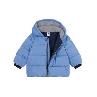 hooded puffer