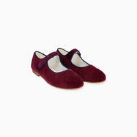 velvet mary janes