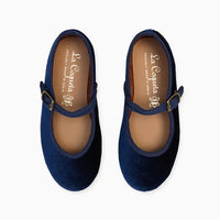 velvet mary janes