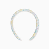 wide headband yellow floral