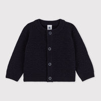 baby navy cardigan