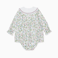 baby green floral calista set