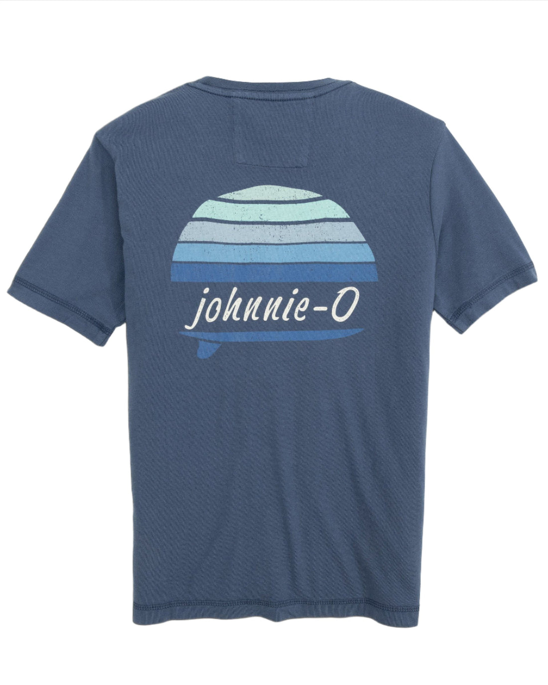 boys blue boardset tee