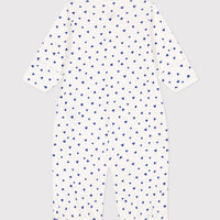 baby girl blue heart gown