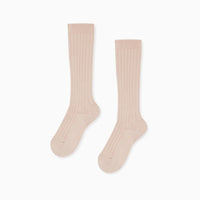 ribbed knee socks C