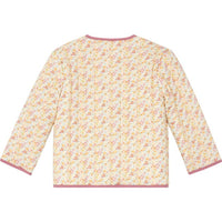 floral quilted jacket