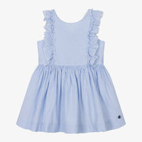 sleeveless stripe dress