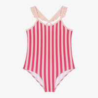 striped one piece